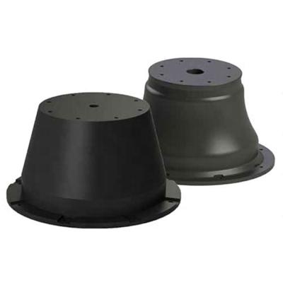 China Customizable Cone Shaped Rubber Fenders Conical Rubber Bumpers for sale