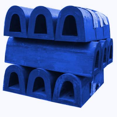 China Innovative D Type Fenders Cone Fenders Arch Fenders Cell Rubber Fenders Tugboat Fenders for sale