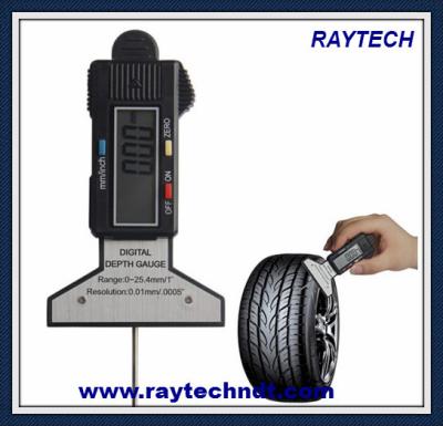 China Digital Tire Tread Depth Gauge, Digital Depth Gauge, Ultrasonic Flaw Detector for sale