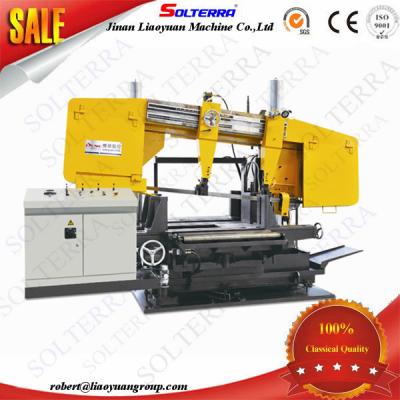 China Double Column Metal Band Saw Blade Automatic Cutting Machine Metal Cnc Saw for Steel Structure construction for sale
