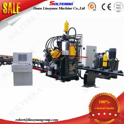 China APL2020 Metal Cnc Angle Line Hydraulic Marking Punching Shear Manufacturing Machine For Telecom Tower for sale