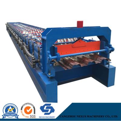 China                  High Speed and Heavy Weight Bondeck Panel Floor Deck Roll Forming Machine              for sale