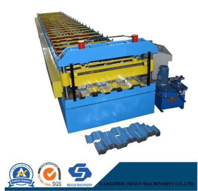 China                  Metal Floor Decking Steel Panel Roll Forming Machine              for sale