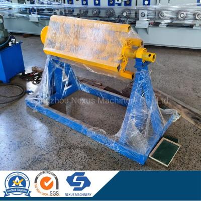 China                  Steel Coil Simple Metal Manual/Electrical Decoiler              for sale