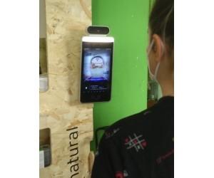 China HF Secutity FP05 face recognition portable biometric authentication handheld terminal designed base en venta