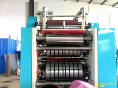 China PLC Pop up Foil Sheet Folding Machinery with Feed - breakup auto stop function for sale