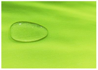 China Fluorescent Water Proof Fabric Non Flammable Materials Fabric Twill Style for sale