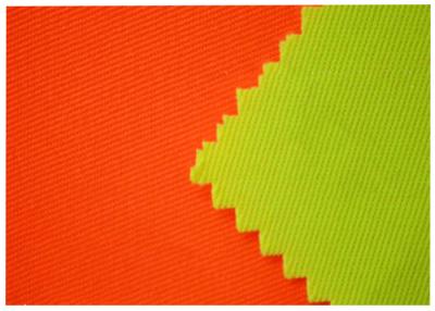 Chine Tissu fluorescent réfléchi orange de force résistante de tissu de l'eau EN471 et de tache salut à vendre