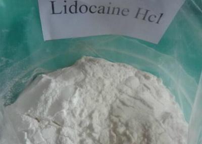 China 99% Lidocaine Hydrochloride , Lidocaine HCl Powder For Pain Killer for sale