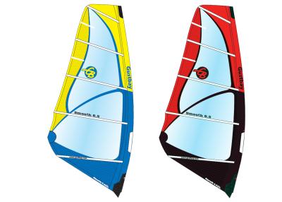 China Durable Dacron Wind Surf Sails smooth 5 batten design, folded tack patch for sale ODM for sale