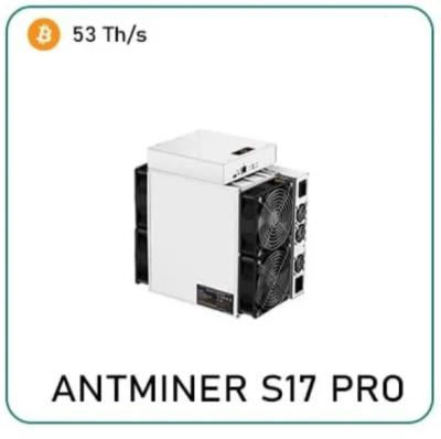 China 1975W Mining Cryptocurrency Machine Antminer S17 Pro 53th Meta Miner for sale