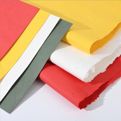 China Colorful Plantable Embedded Seed Paper Handmade For Companies for sale