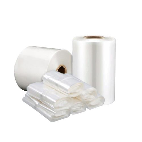 Quality 30 Micron PE Polyethylene Shrink Wrap Film Cover Roll For Food Drink for sale