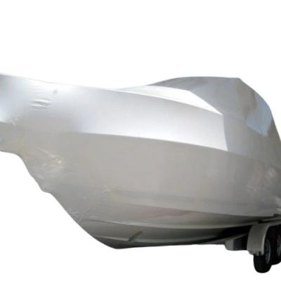 China PE-Schrumpffolie für Schwerlastfahrzeuge 15 μm - 300 μm Dicke Weiße Schrumpffolie für Boote zu verkaufen