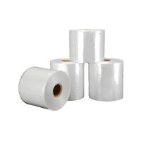 Quality 15μm Transparent PE Shrink Wrap Film Roll Clear Polyethylene Film for sale