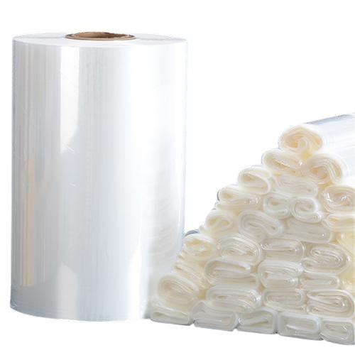 Quality 15μm Transparent PE Shrink Wrap Film Roll Clear Polyethylene Film for sale