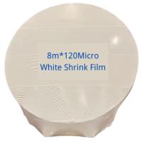 Quality 150 Micron Polyethylene PE Shrink Wrap Film 8m For Equipment Wrap for sale