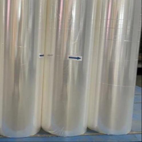 Quality Centerfolded PVC Shrink Film Roll 25 Micron For Cosmetics Books for sale