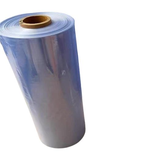 Quality Transparent Blue Polyvinyl Chloride PVC Film 30 Micron PVC Heat Shrink Wrap Roll for sale