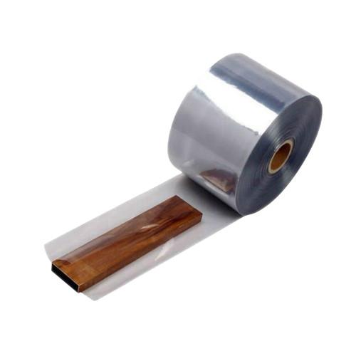 Quality Crystal Centrefolded PVC Clear Shrink Wrap Film Roll For Packing for sale
