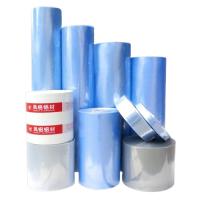 Quality Transparent Thermal PVC Shrink Wrap Film Centerfold PVC Shrink Packaging Film for sale