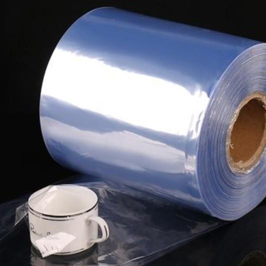 Quality Transparent Thermal PVC Shrink Wrap Film Centerfold PVC Shrink Packaging Film for sale