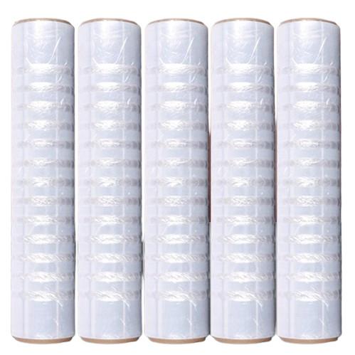Quality Transparent Vented LDPE Plastic Sheet Roll For Hand Wrap 500mm x 470m for sale