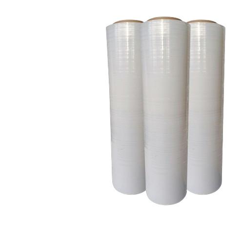 Quality 50mm Soft LDPE Stretch Film Roll Transparent LDPE Sheet For Machine Wrap for sale