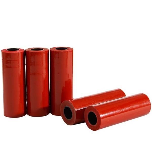Quality Red Color 30 Micron LDPE Stretch Film Flexible Pallet Wrap Stretch Film for sale