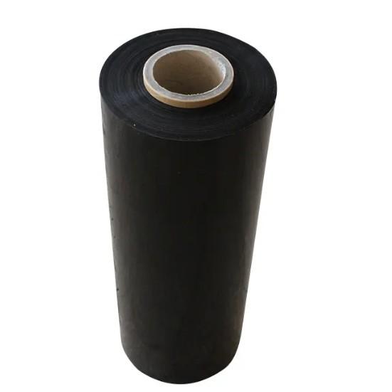 Quality Black LDPE Pallet Stretch Film Low Density Polyethylene Film Roll for sale