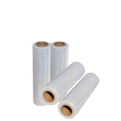 China Machine Grade LDPE Clear Stretch Wrap Film Roll 15 - 35 Micron Thickness for sale