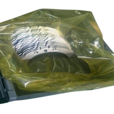 Chine Filtre de protection anti-rouille PE imprimé sac de protection VCI pour pièces métalliques à vendre