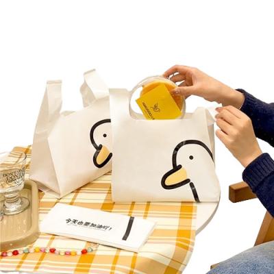 China 30 micrones chalecos de plástico bolsas de transporte de PE bolsas blancas de plástico de camiseta en venta