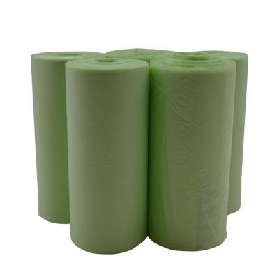 China Reusable Biodegradable PLA Grocery Bag On Roll Compostable Plastic Shopping Bags for sale