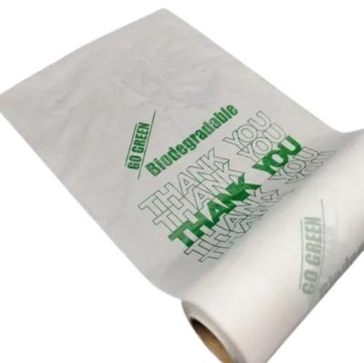 Cina Giubbotto portante sacchetti da shopping biodegradabili riutilizzabili compostabili senza inquinamento in vendita