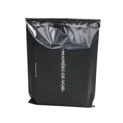 China Black Printed Poly Mailer Shipping Bags 0.05mm Thickness For Online Shipping for sale