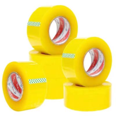 China Low Noise Adhesive BOPP Packing Tape Jumbo Roll 0.05mm Thickness for sale