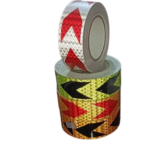 Quality High Visibility Adhesive Traffic Marking Tape BOPP Road Safety Reflective Tape for sale