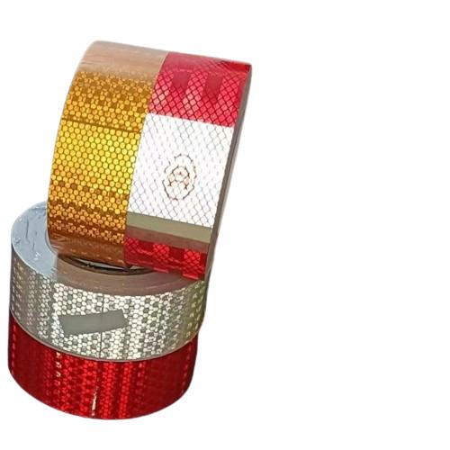 Quality High Visibility Adhesive Traffic Marking Tape BOPP Road Safety Reflective Tape for sale