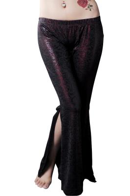 China Stretchy knit fabric Belly Dance Pants for women belly dancing outfits for sale