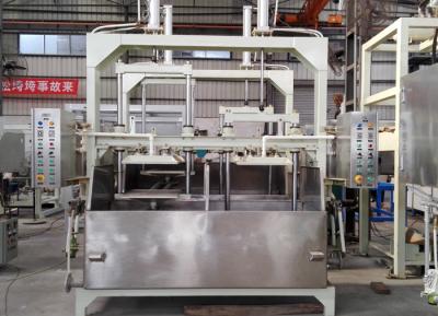 China Semi Automatic Recycling Pulp Tray Machine With Sun Drying / 1200pcs / H for sale