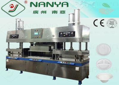 China Biodegradable Sugarcane Moulding Pulp Equipment Paper Plate Making  Machine for sale