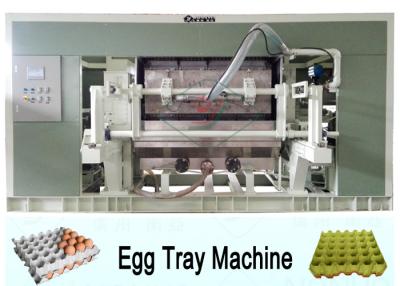 China La pulpa moldeó la máquina rotatoria 220V - 450V ISO9001 de la bandeja del huevo del papel usado aprobado en venta