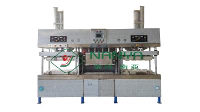 China Cadena de producción manual del Dishware de la máquina de fabricación de placa del papel de pulpa de madera en venta