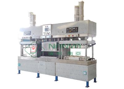 China Vacuum suction Thermoforming Paper Plate Making Machine / Tableware Injection Molding Machine for sale