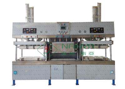 Chine Machine de fabrication de plat moulée de pâte à papier pour la chaîne de production fonctionnante facile d'Ecowares à vendre