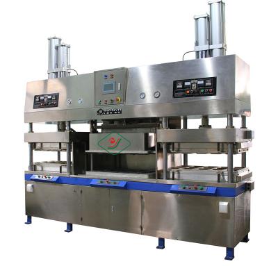 China Semi Automatic Tableware Making Machine Pulp Meal Box Making Machine 6-8 Ton / Day for sale