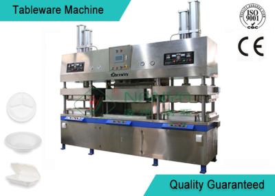 China Easy Operating Wood Fiber Paper Plate Manufacturing Machine Semi Automatic for sale