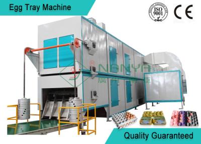 China Big Capacity Rotary Pulp Fruit Tray / Egg Tray Forming Machine With Multi Layer Dryer for sale