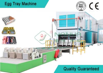 Chine Machine rotatoire professionnelle de plateau d'oeufs multi - chaîne de production de plateau d'oeufs de dessiccateur de couche à vendre